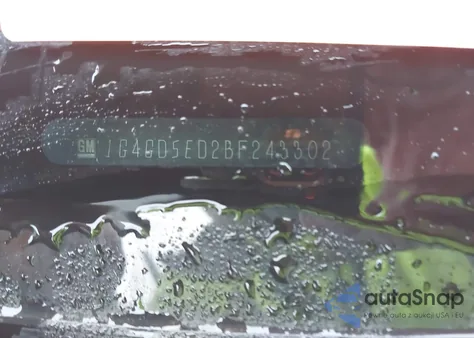 2011 Buick Lacrosse Cxl from USA, damaged, VIN 1G4GD5ED2BF243302